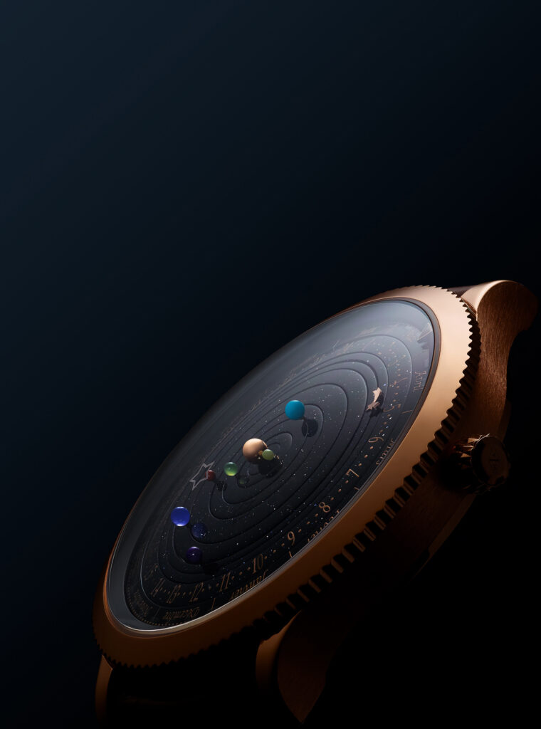 Photographie horlogerie – van cleef and arpels planetarium – studio Paris