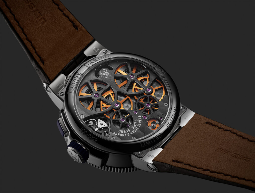 Photographie horlogerie – ulysse nardin grand deck – studio Lausanne Suisse