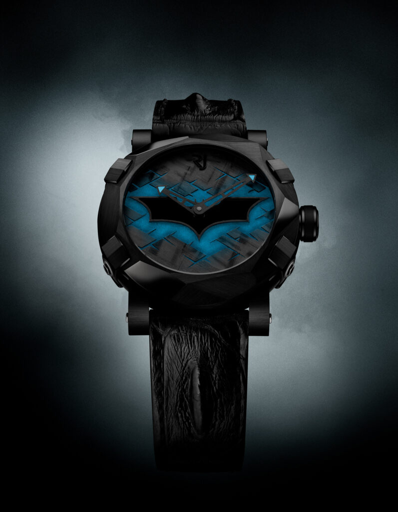 Photographie horlogerie – batman, romain jerome, – studio Lausanne Suisse