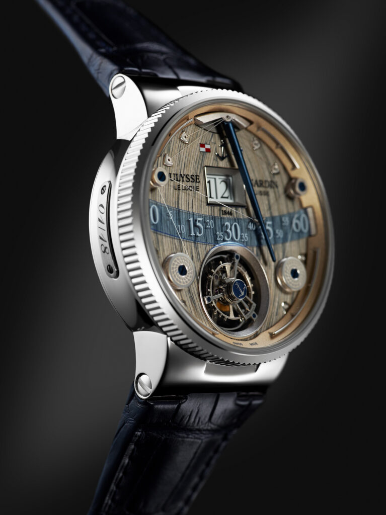 Photographie horlogerie - watch photography – ulysse nardin - Grand Deck – studio Lausanne Suisse