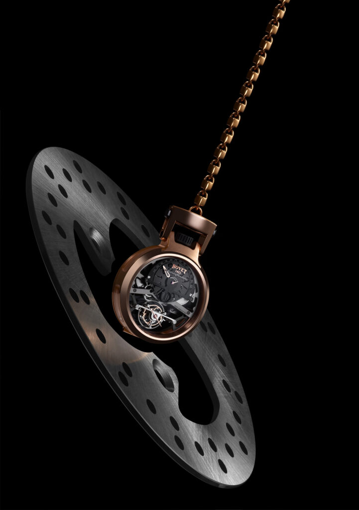 Photographie horlogerie – Bovet - pocket watch montre poche – studio Lausanne Suisse