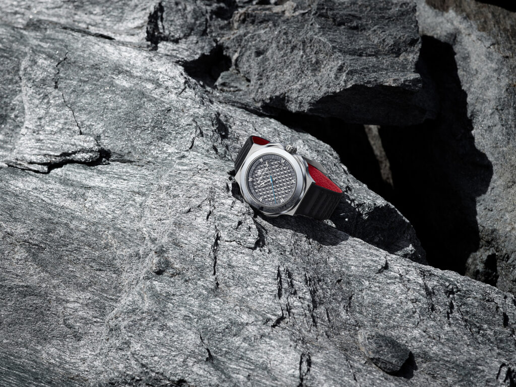Photographie horlogerie – Montfort montres Strata – studio Lausanne Suisse